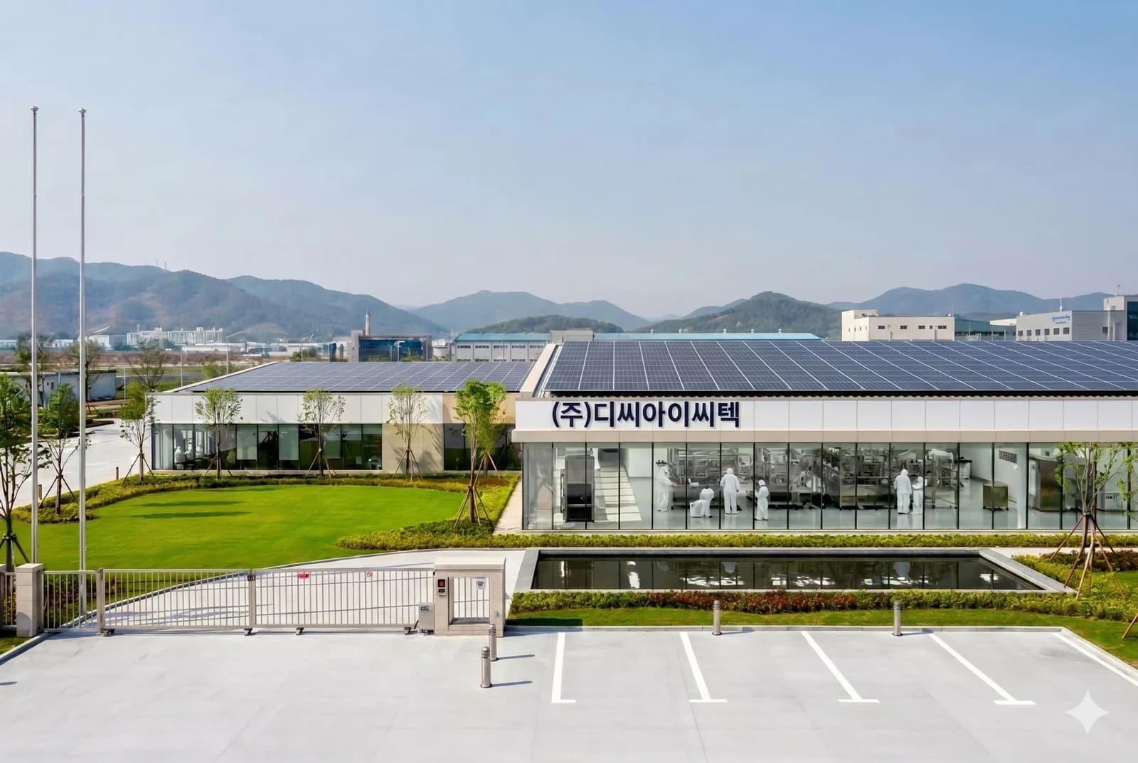 DCICtech 본사·공장 전경